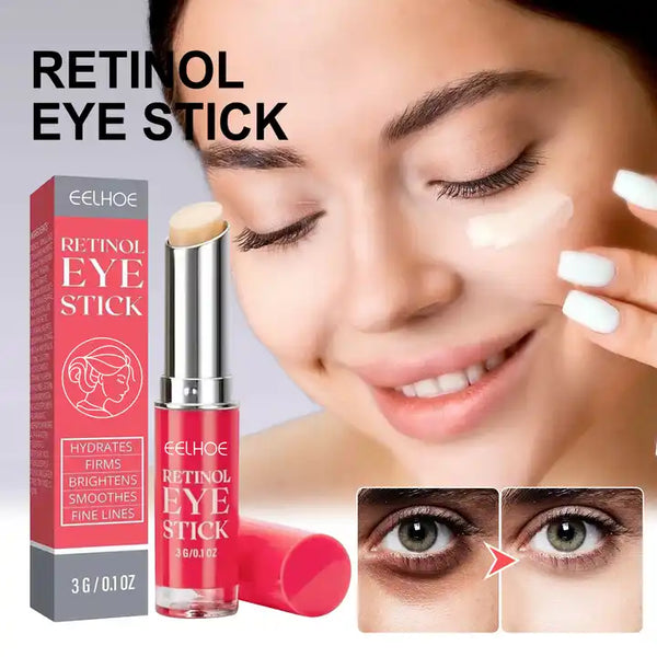 Stick cu retinol si acid hialuronic pentru ochi cearcane si riduri , Eelhoe, 3g