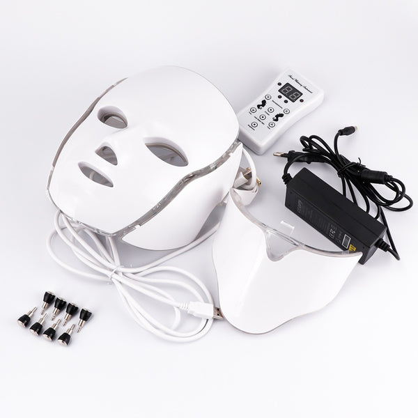 Masca faciala cu led 7 in 1, Facial SPA Mask