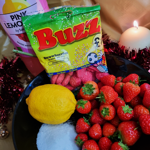 Strawberry Cooler Ingredients 