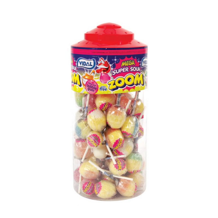 Super Sour Zoom Lollies. Wholesale Sweets & Nuts UK!