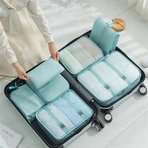 Simplify Your Travel Packing with this Packing Cubes set
