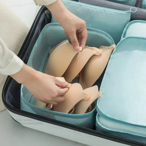Packing Cubes for a Tidy Suitcase