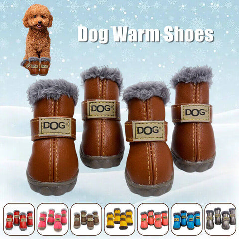 Dog Snow Boots- Dog Uggs- Dog shoes for winter