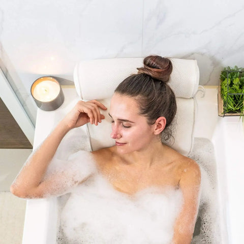 Enjoy a Spa-like Experience with a Tub Pillow
