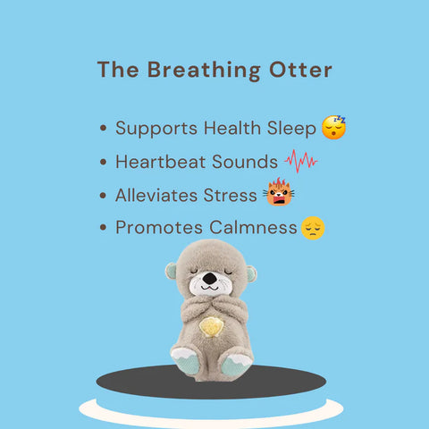 Breathing breathing-otter-toy