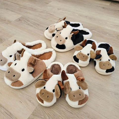 Cow Slippers