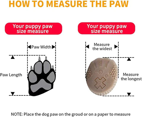 Dog uggs size chart