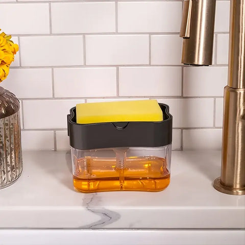 sleek soap dispenser for kitchen sink dish soap dispenser