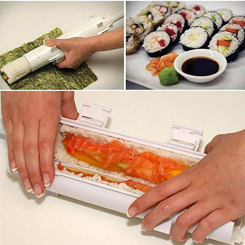 Sushi Maker Mold Cylindrical Diy Sushi Making Kit Machine Kitchen Sushi  Tool for Easy Sushi Cooking Rolls Beginner Sushi Kit