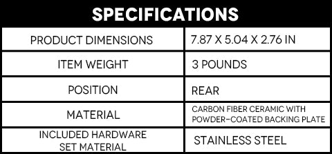 Specifications