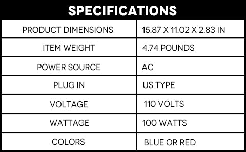 Specifications