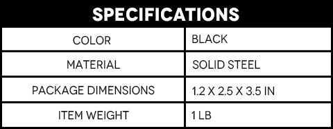 Receiver Hitch Key Vault Specifications