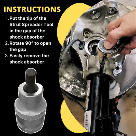 Hub Clamp Spreader Tool Set Ball Joint Shock Strut Steering