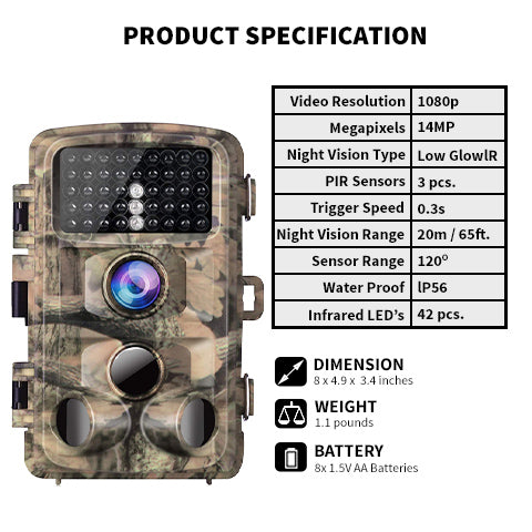 best wildlife trail camera