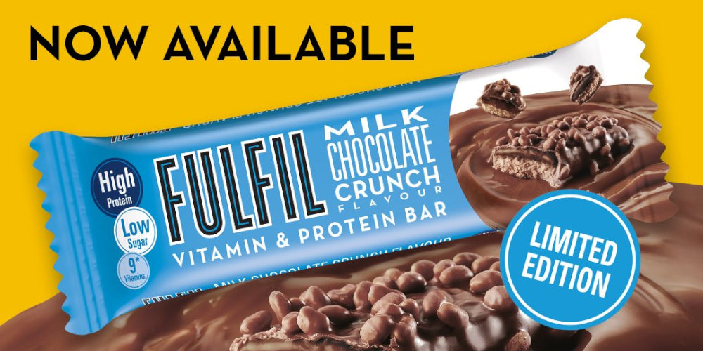 Fulfil Bars - Milk chocolate crunch, new flavour