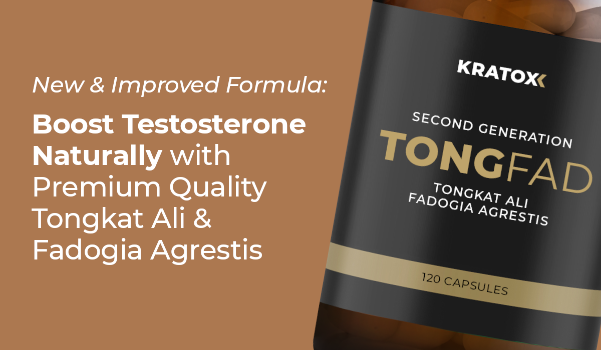 Kratox TongFad: Premium Quality Fadogia Agrestis & Tongkat Ali Supplement
