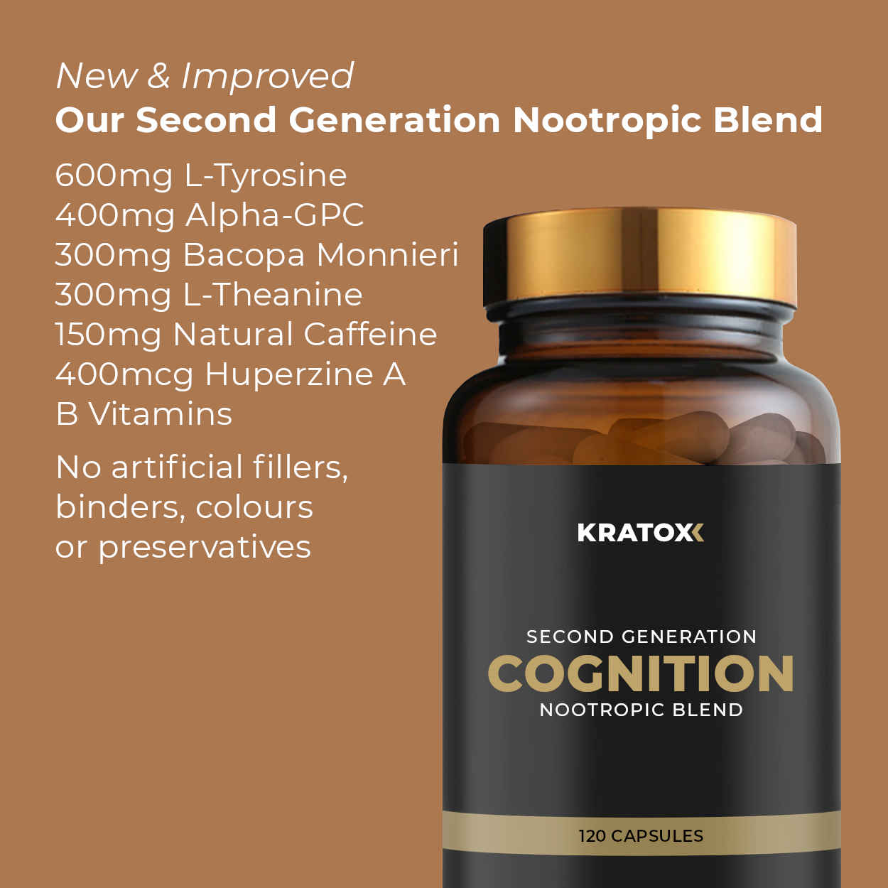 Kratox Cognition - premium nootropic supplement