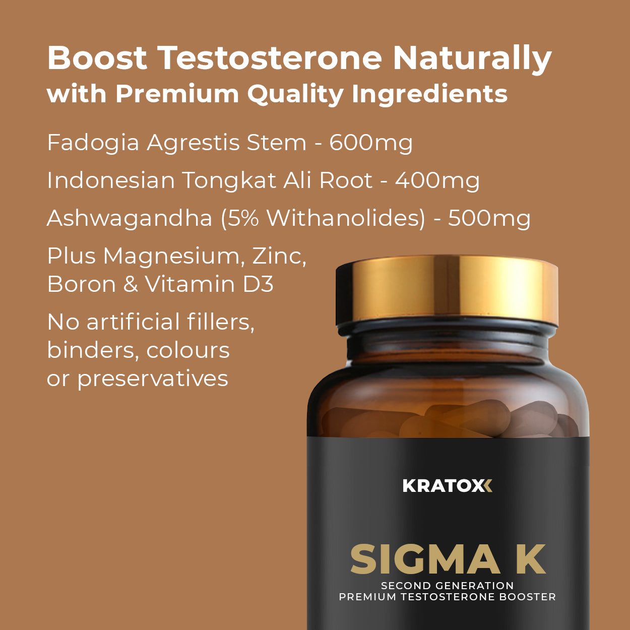 Sigma - premium-quality natural testosterone booster