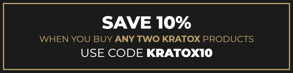 Buy Any Two Kratox Supplements to get 10% OFF with code KRATOX10