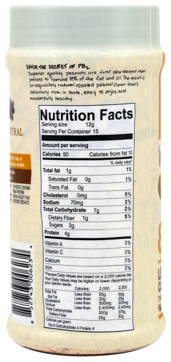 peanut butter calories