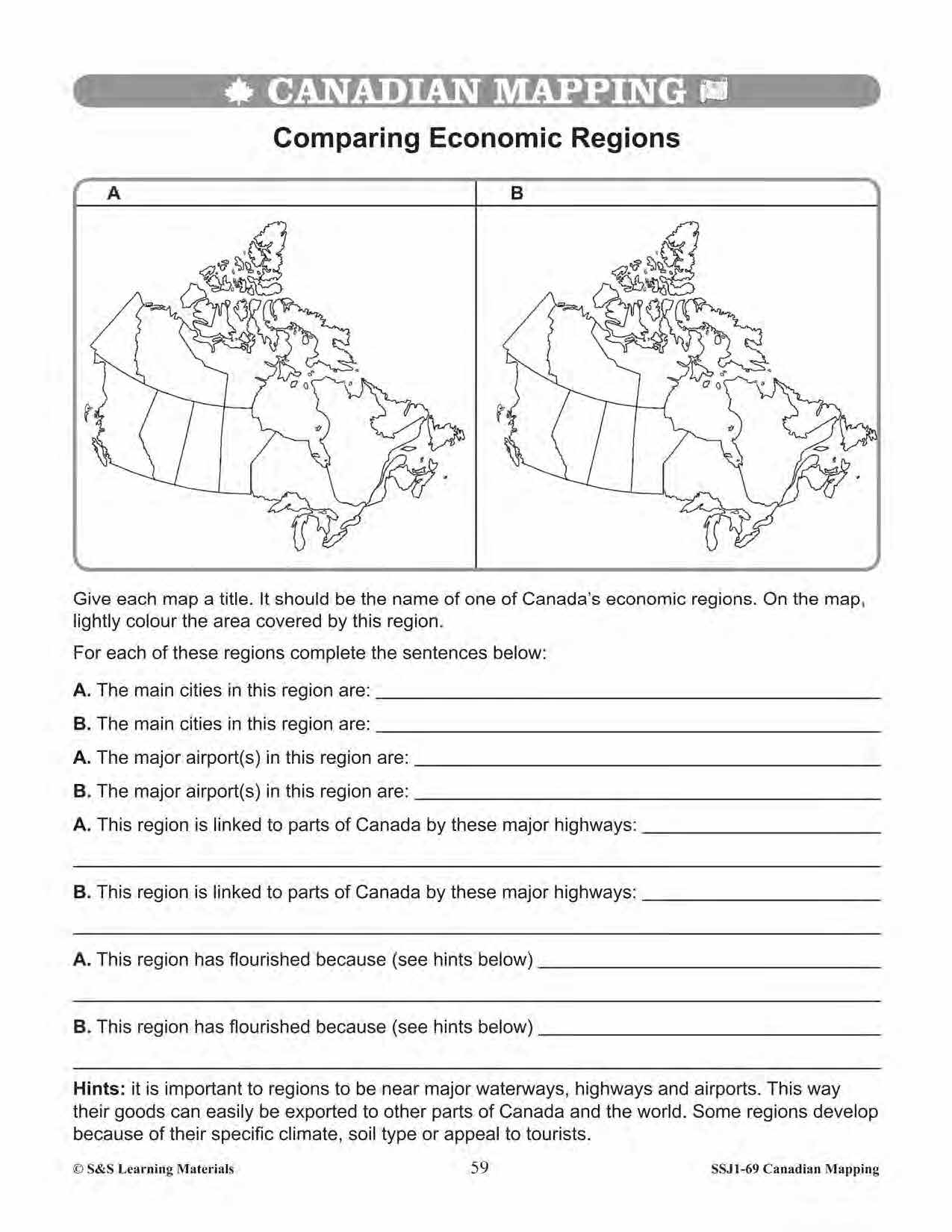 economic-regions-natural-resources-in-canada-mapping-worksheets-grad