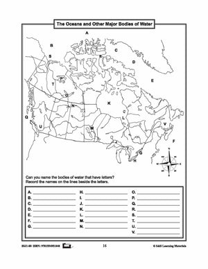 Maps of the Western Provinces $avings Bundle! Grades 4-8