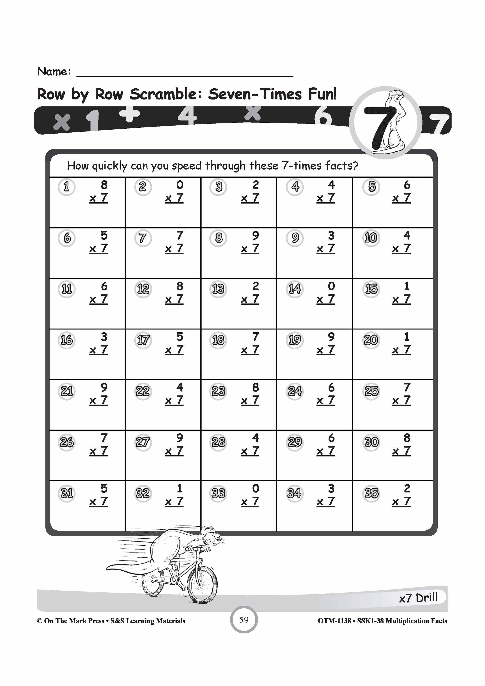 multiplication facts 6 7 8 worksheets grades 3 5