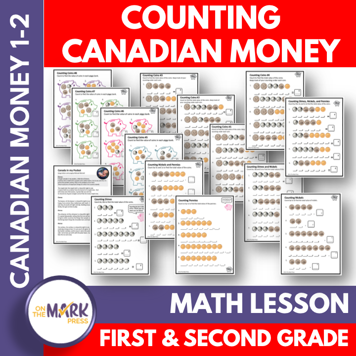 Counting Canadian Money Coins Grades 1 2 Google Slides Printables   GSK14703CountingCanadianMoneyGrades1 2Slide1 2048x 