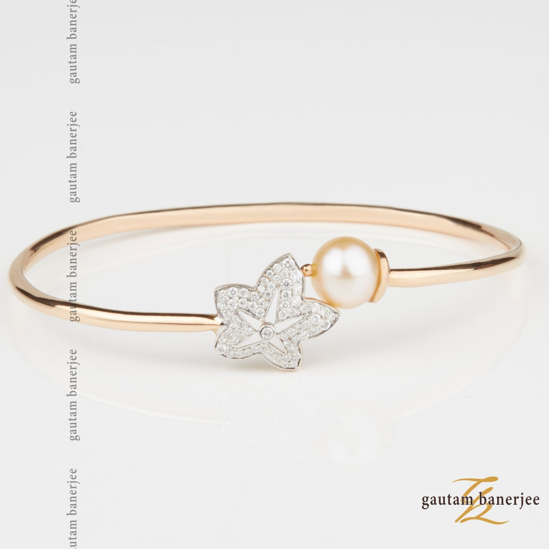 Buy Most Beautiful Leaf Shape Gold Bracelet Design Buy Online Shopping