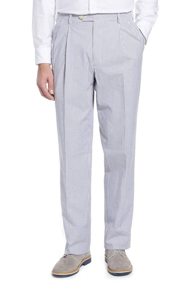 Men's Seersucker Pants - Shop Now | Berle Fine Trousers