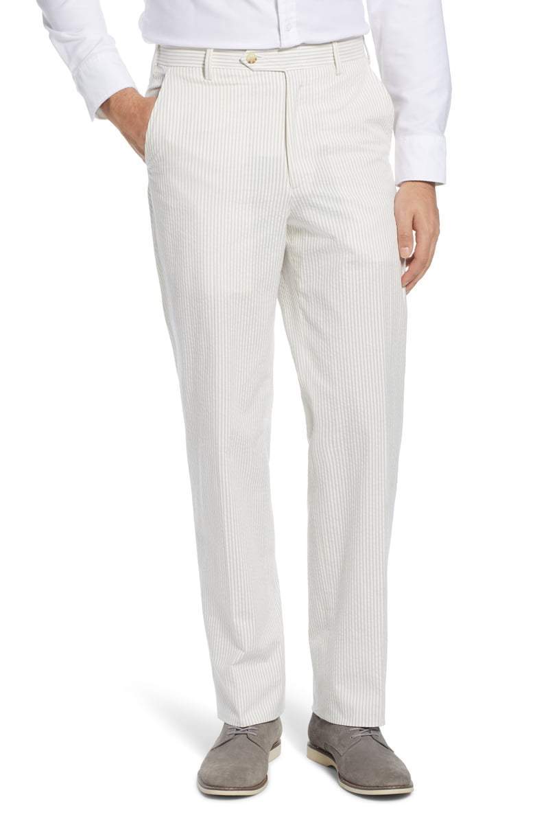 Men's Seersucker Pants - Shop Now | Berle Fine Trousers