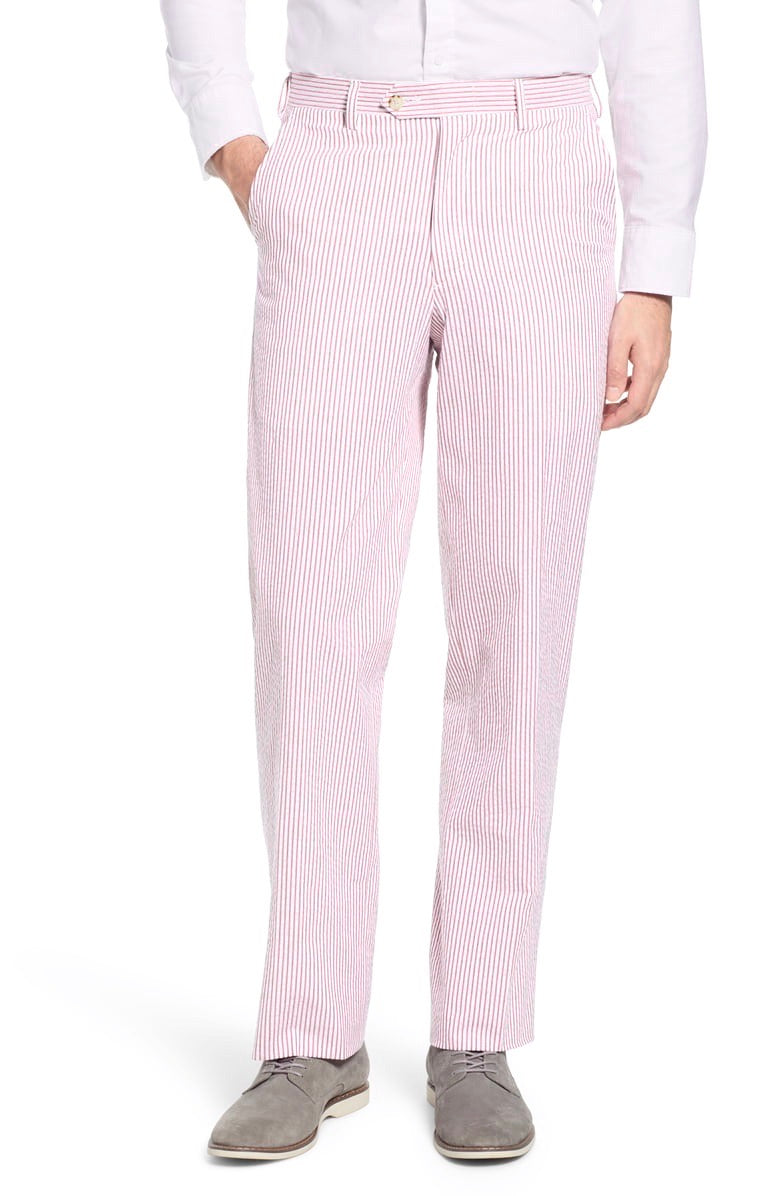 Men's Seersucker Pants - Shop Now | Berle Fine Trousers