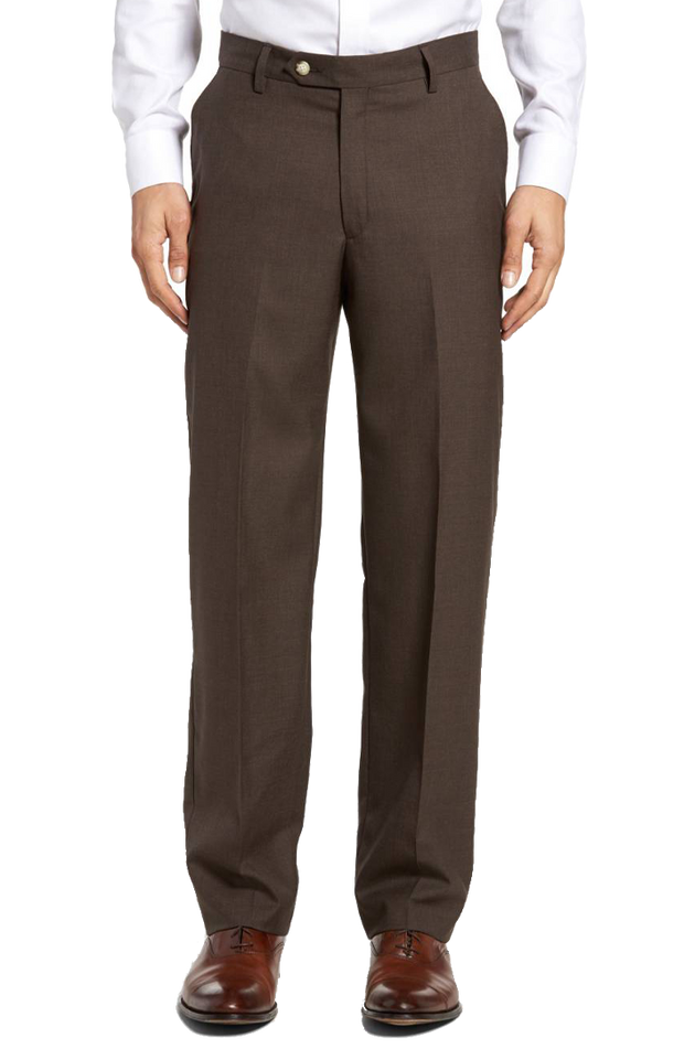 Tropical Weight Wool Trousers - Men's | Berle