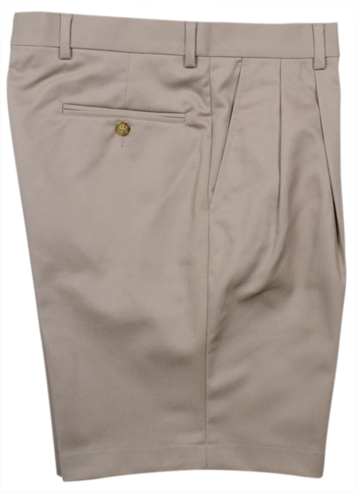 Men’s Pleated Khaki Shorts - Shop Now | Berle