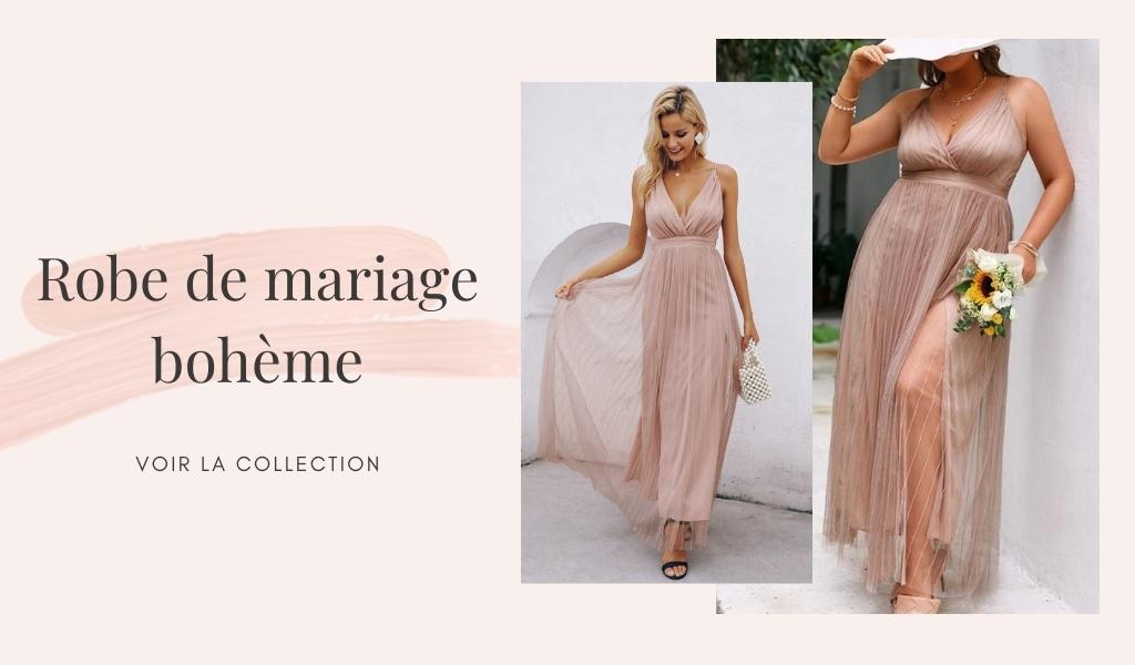 Voir la collection Robe Bohème Mariage