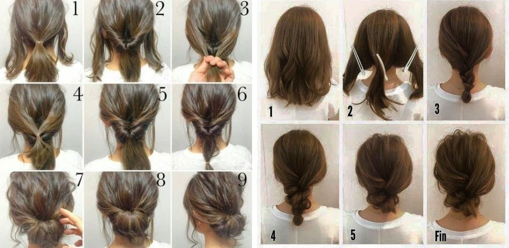 chignon bas bohème