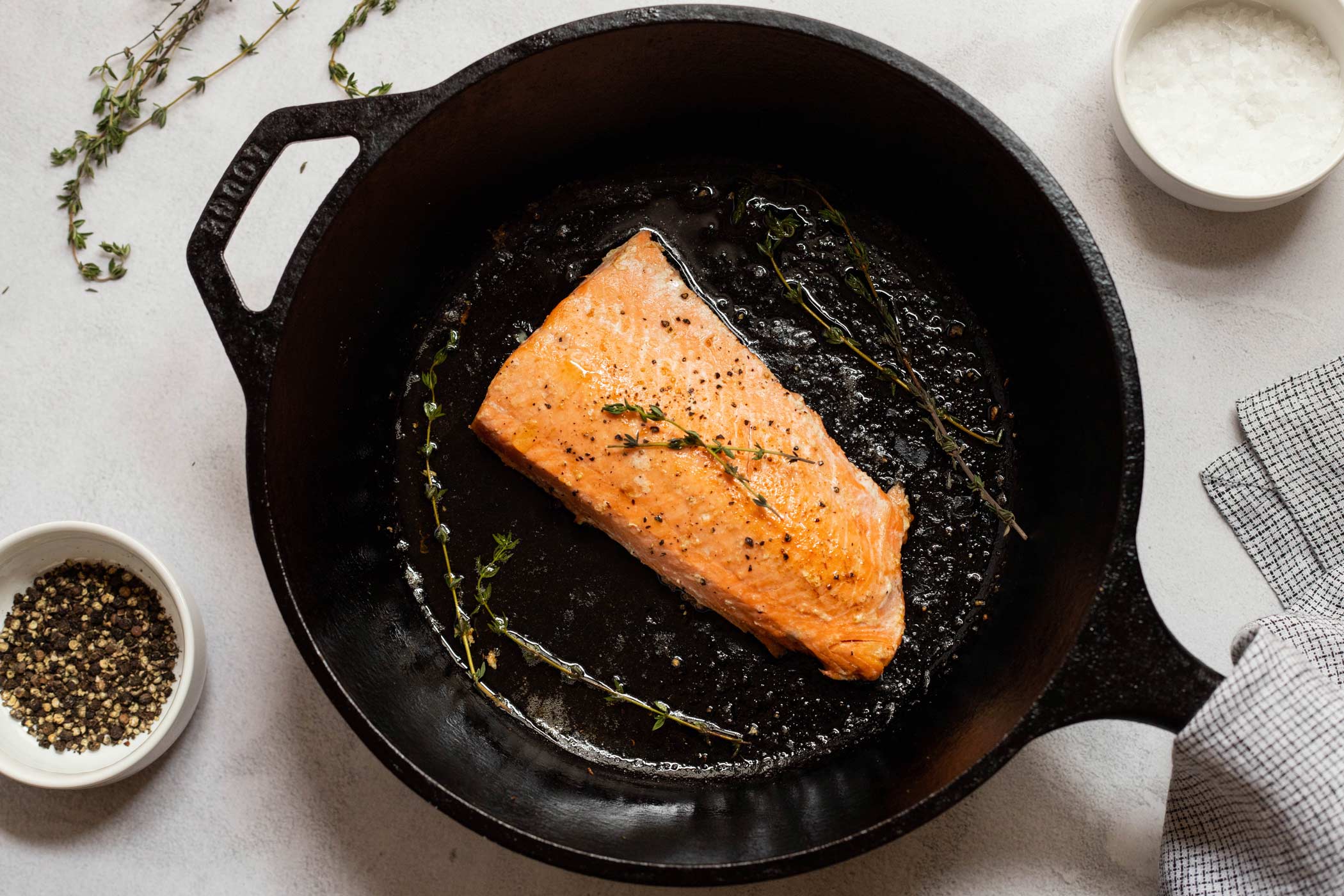 Butter Basted Salmon
