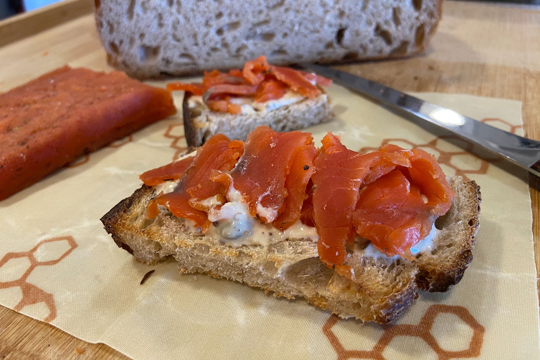 Simple Gravadlax Gravlax With Mustard Crema Wild At Home Recipe Sitka Salmon Shares