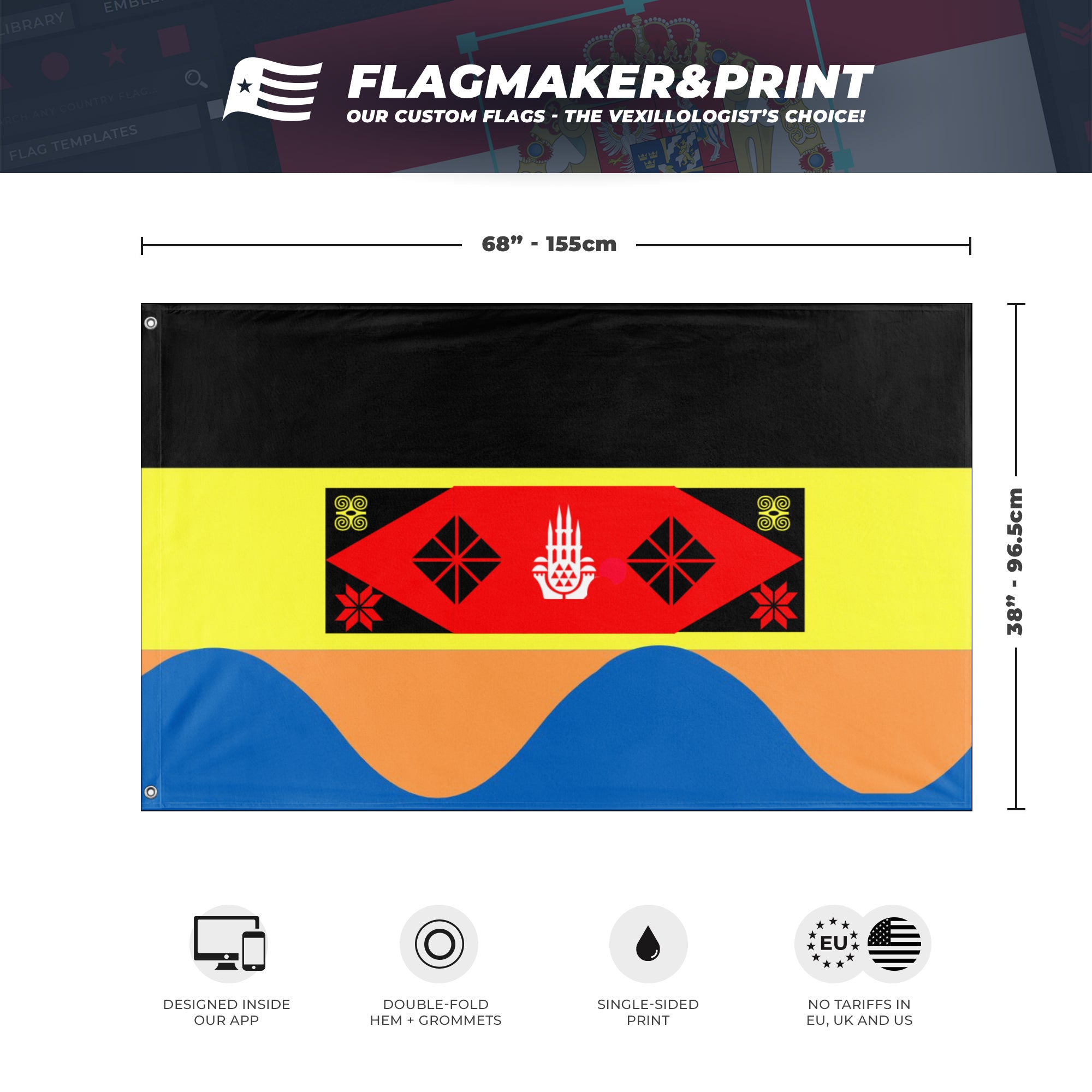 Republic flag (The Flag Maker) – Flagmaker &