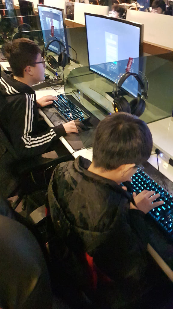 salle de jeu en réseau en Corée du Sud