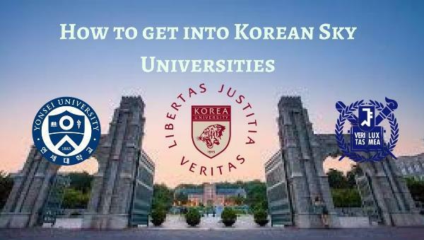 Universités Coréenne