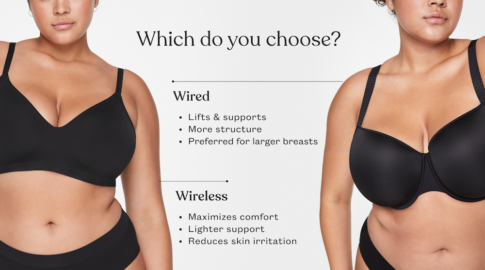 Wireless Vs. Underwire Bras: Pros & Cons of Each – Are Underwire