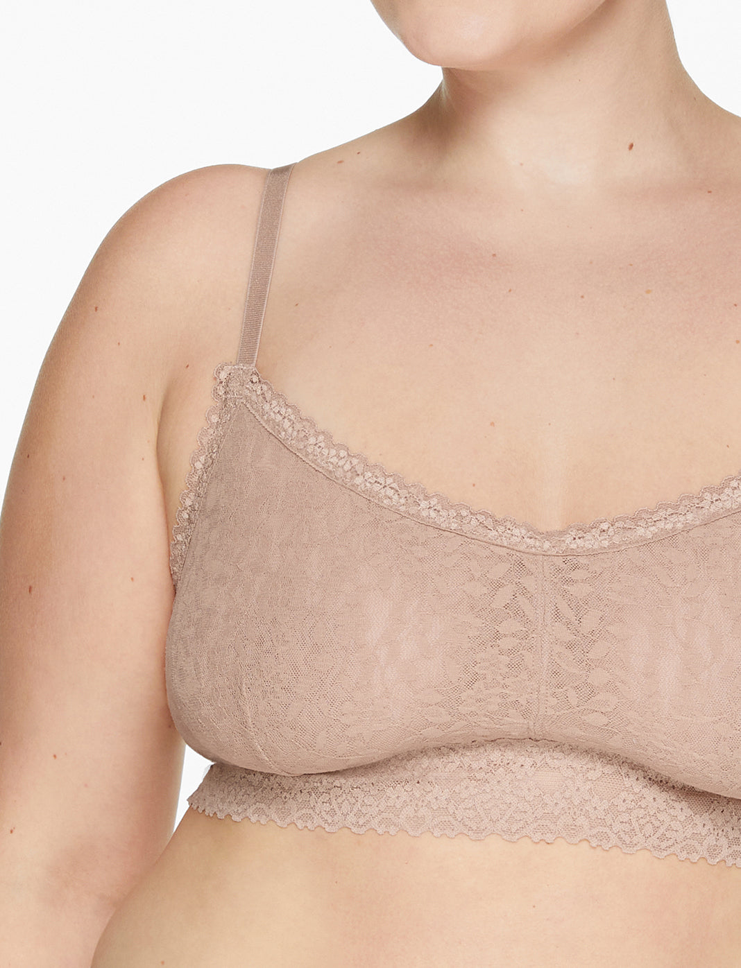 LUVLETTE Full Coverage Push-up Lace Bra