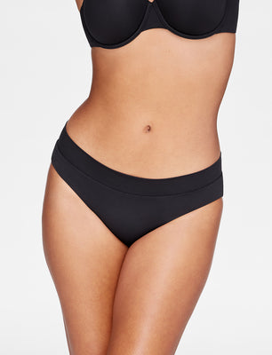 Waterside Honeycomb High-Waisted Swim Bottom *Full Coverage