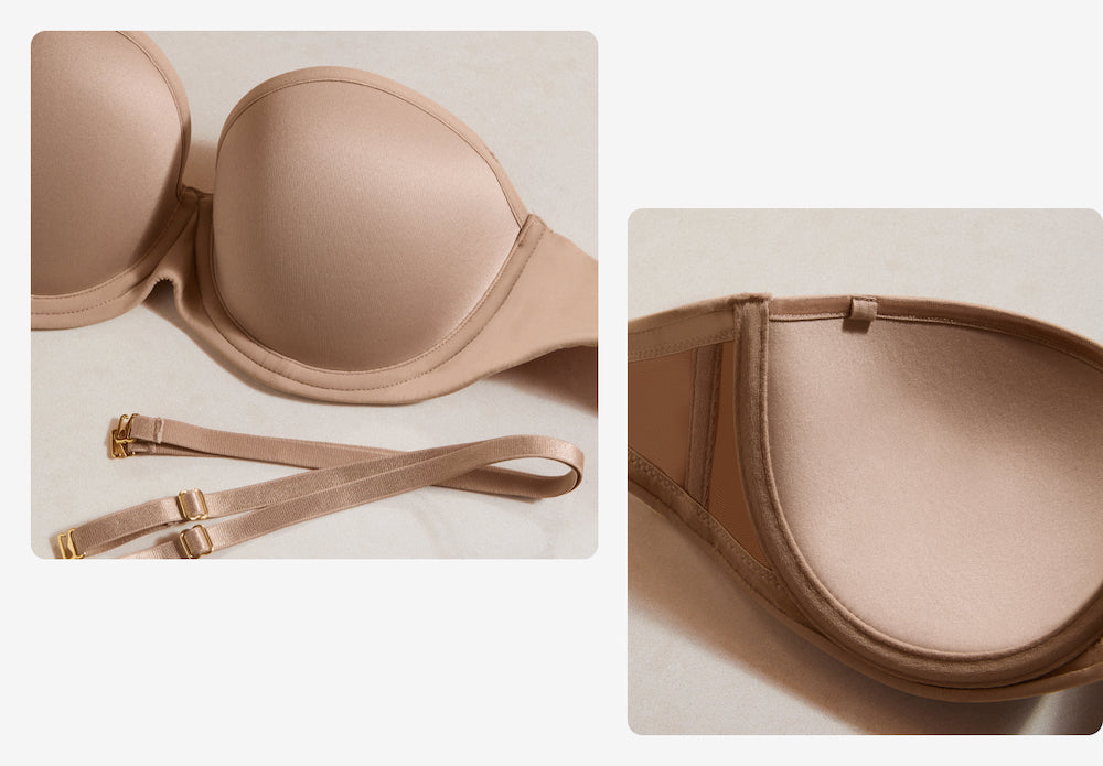 Strapless Bra Buying Guide: Most Comfortable Strapless Bras & Finding The  Right Fit For You - Strapless Bra vs Backless Bra