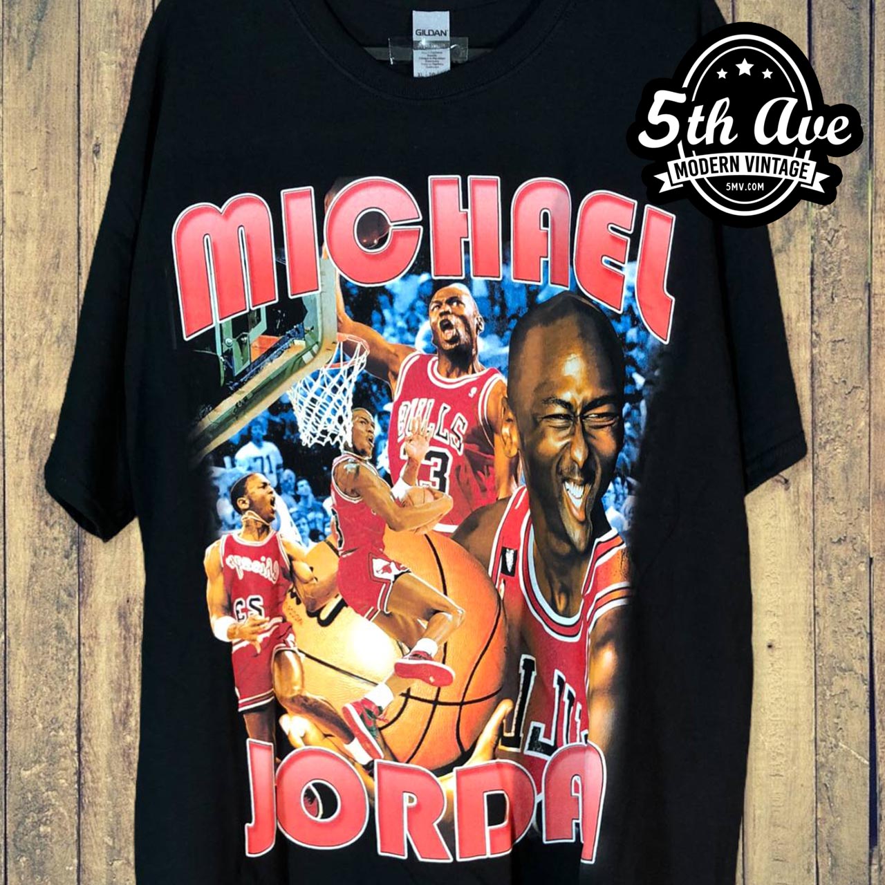 Ortodoxo Montaña información Michael Jordan Farewell to 23 - New Vintage T shirt - Vintage Band Shirts
