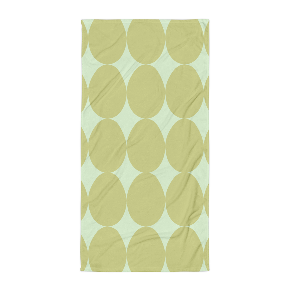 Easter Pattern Olive | Towel