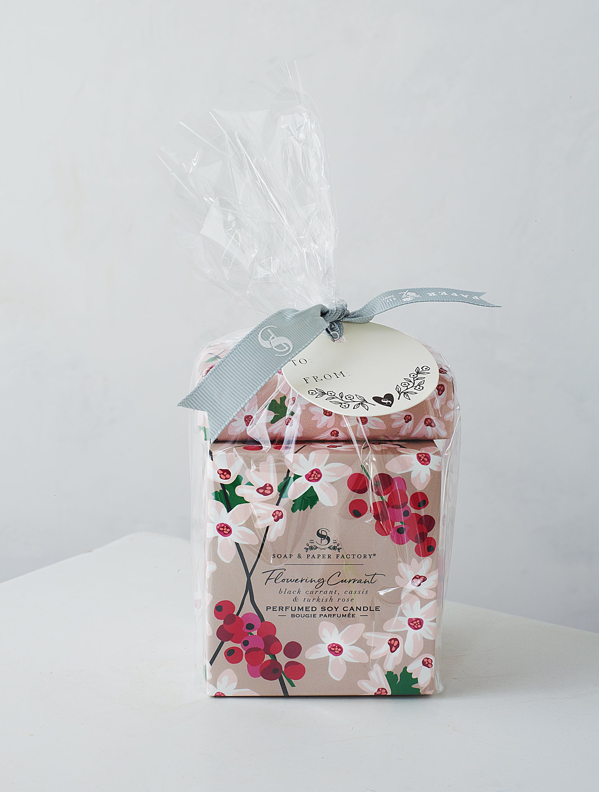 Image of Flowering Currant Large Candle & Soap Gift Set