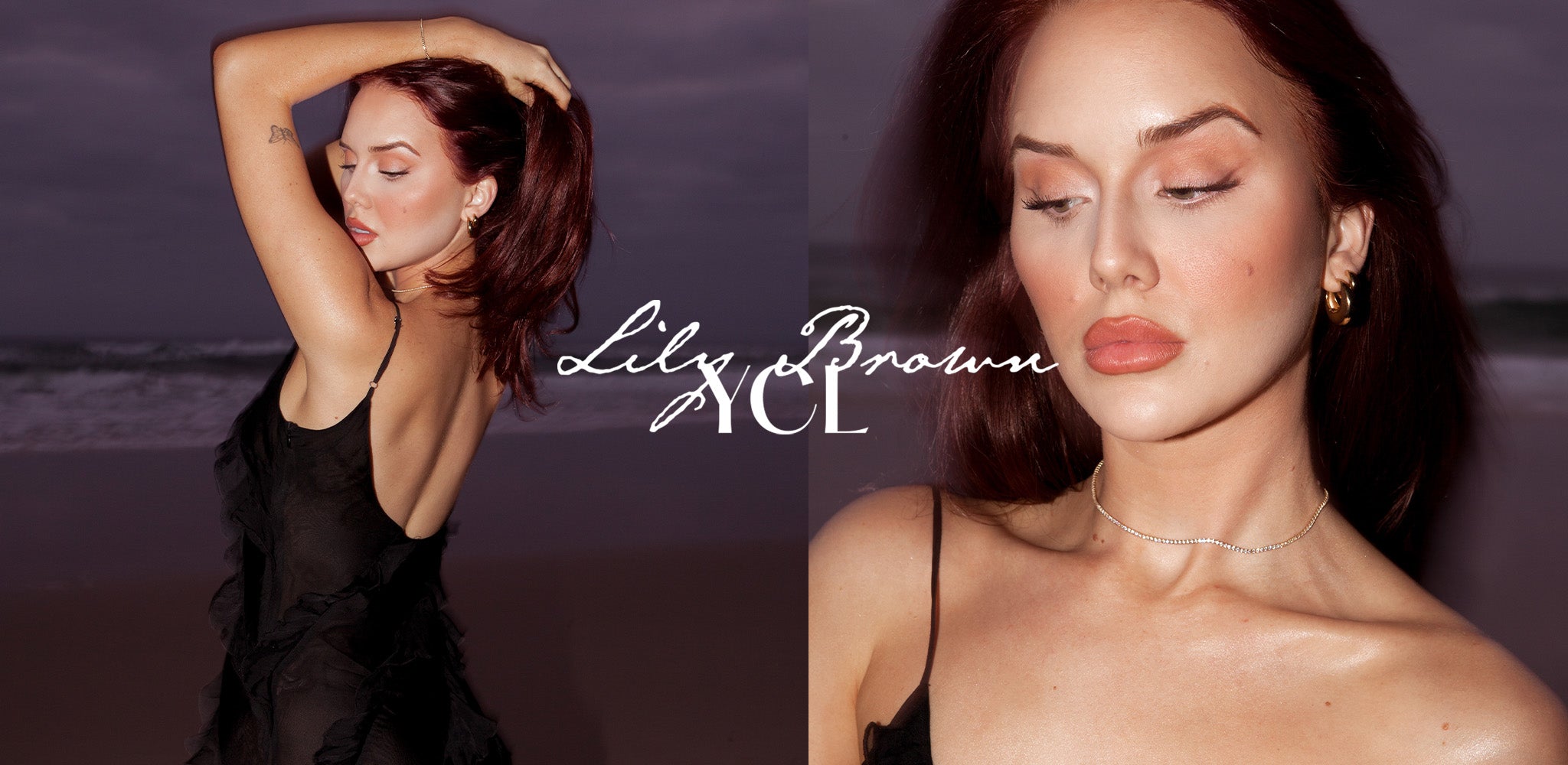Lily Brown x YCL Collaboration Jewellery Campaign Imagery