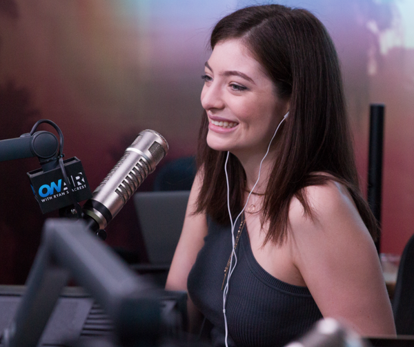 Lorde wearing YCL Jewels for On Air with Ryan Seacrest 